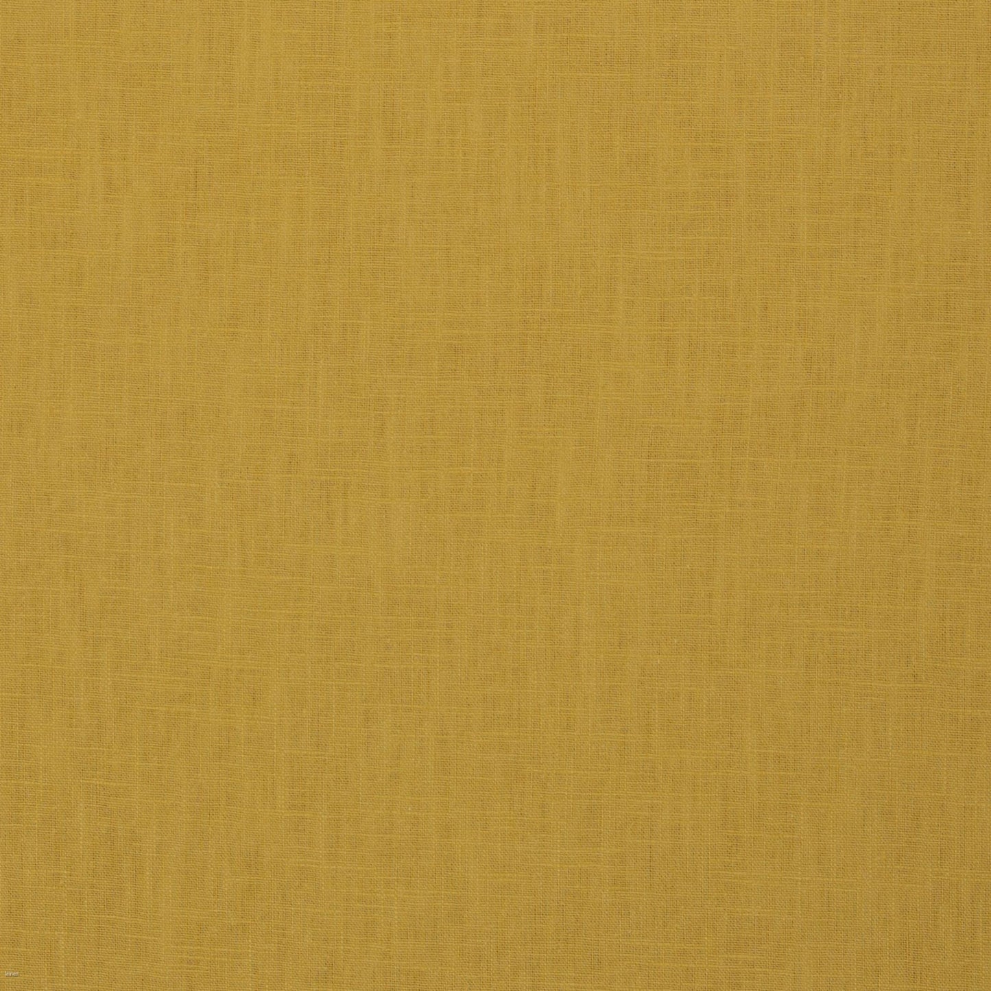 Image of mustard linen fabric 235 g/m² – available at Šarlotes audumi