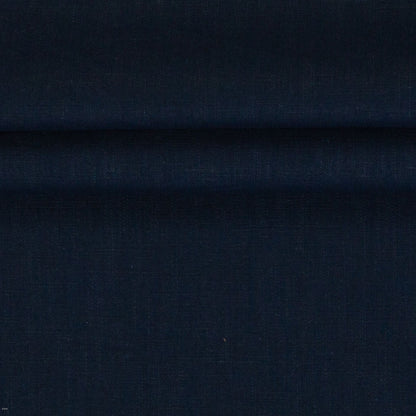 Image of Lina fabric – dark blue 235 g/m² – available at Charlotte's Fabrics
