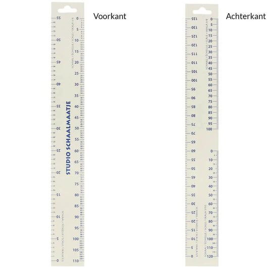 Ruler for patterns| scale ruler – 30 × 4 cm