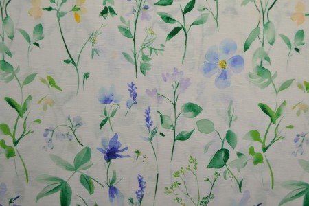 Image of linen with cotton - meadow 170 g/m² – available at Šarlotes audumi