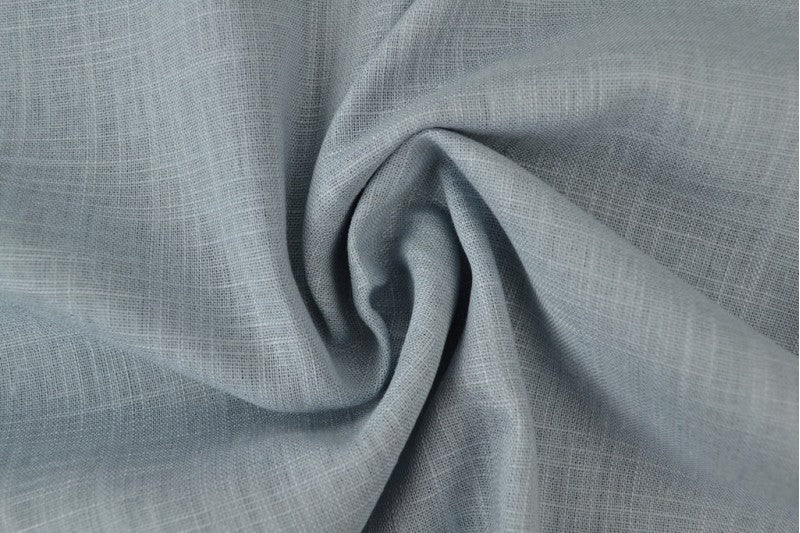 Linen with viscose - smoky blue 200 g/m²