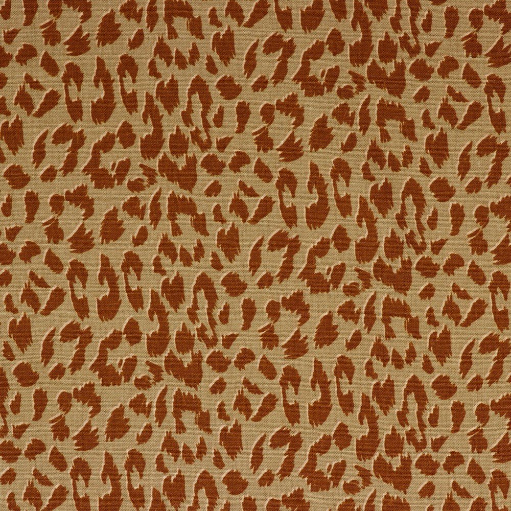 Linen with viscose - animal print 180 g/m²