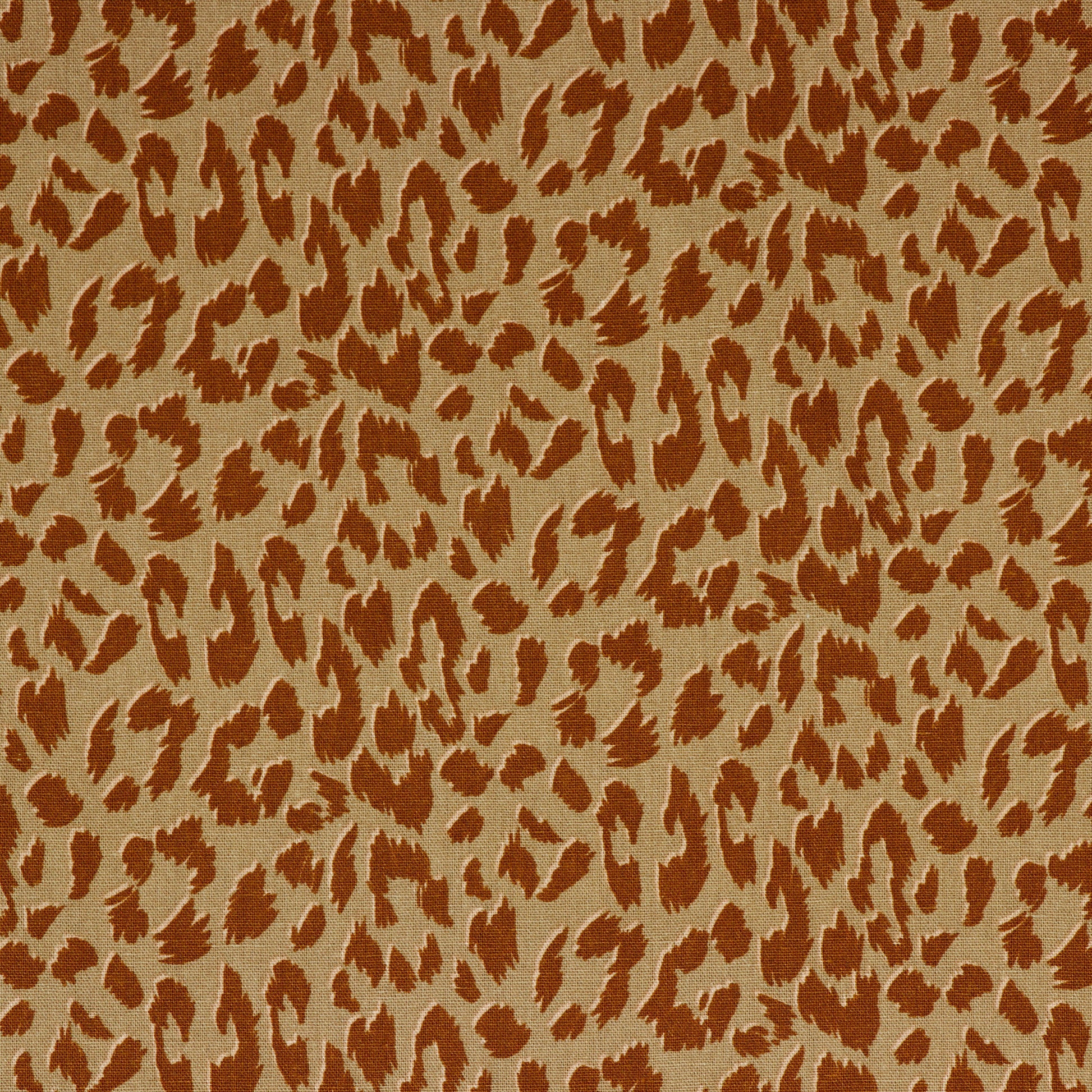 Linen with viscose - animal print 180 g/m²