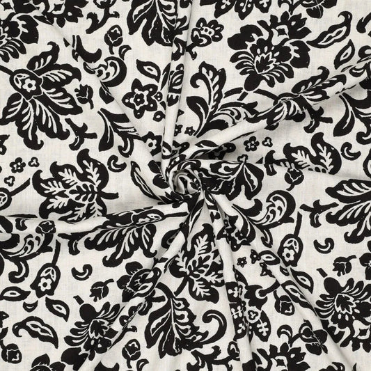 Image of linen with viscose - elegant pattern 180 g/m² – available at Šarlotes audumi