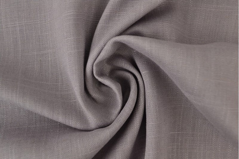 Linen with viscose - grey 200 g/m²