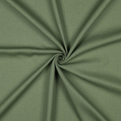 Linen and viscose - sage 185 g/m², available at Charlote Fabrics