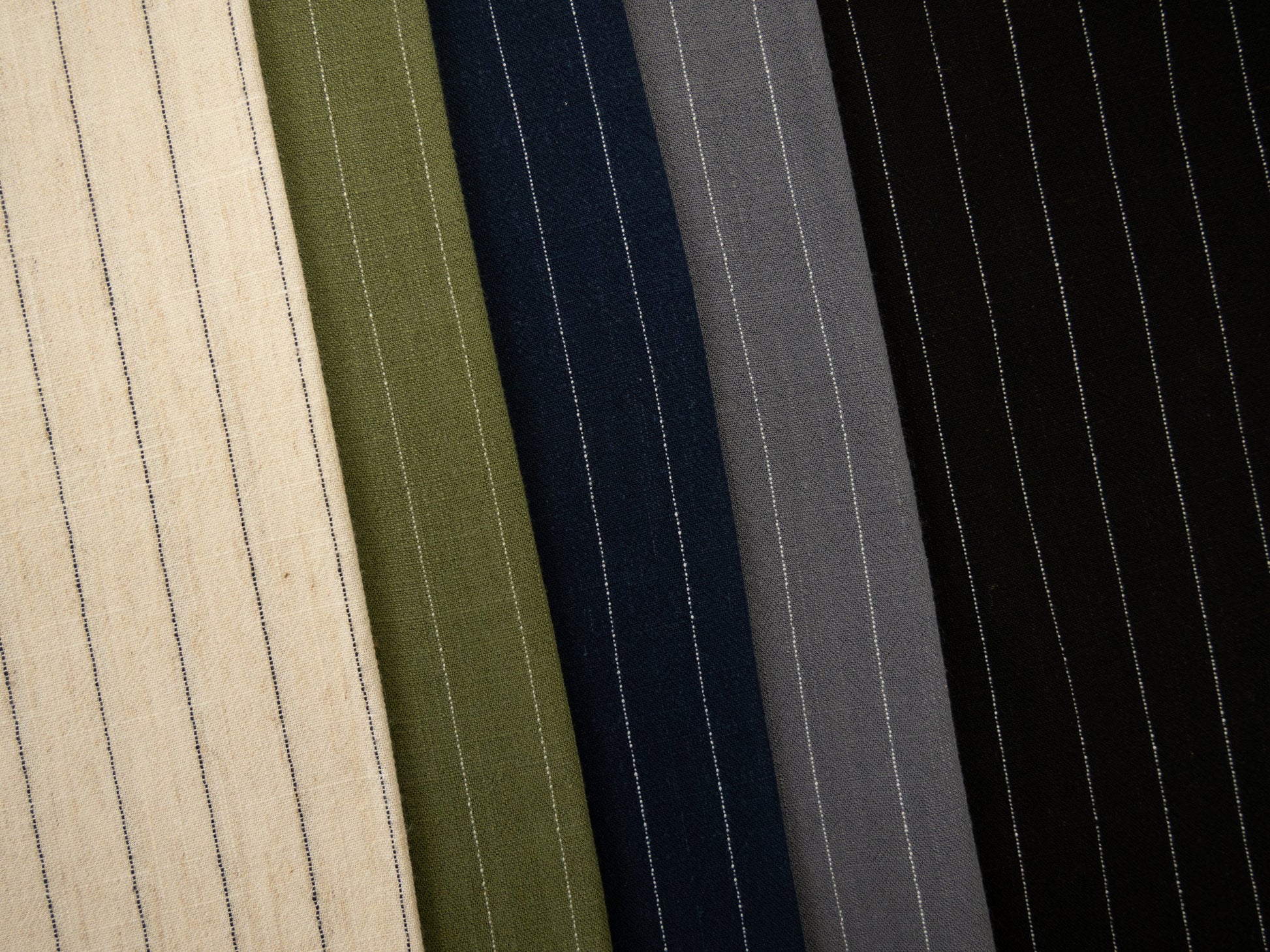 alt
Linen with viscose - stripes on a natural beige background 200 g/m²