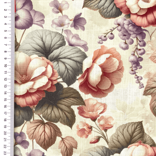 Linen with viscose - summer dream 200 g/m²