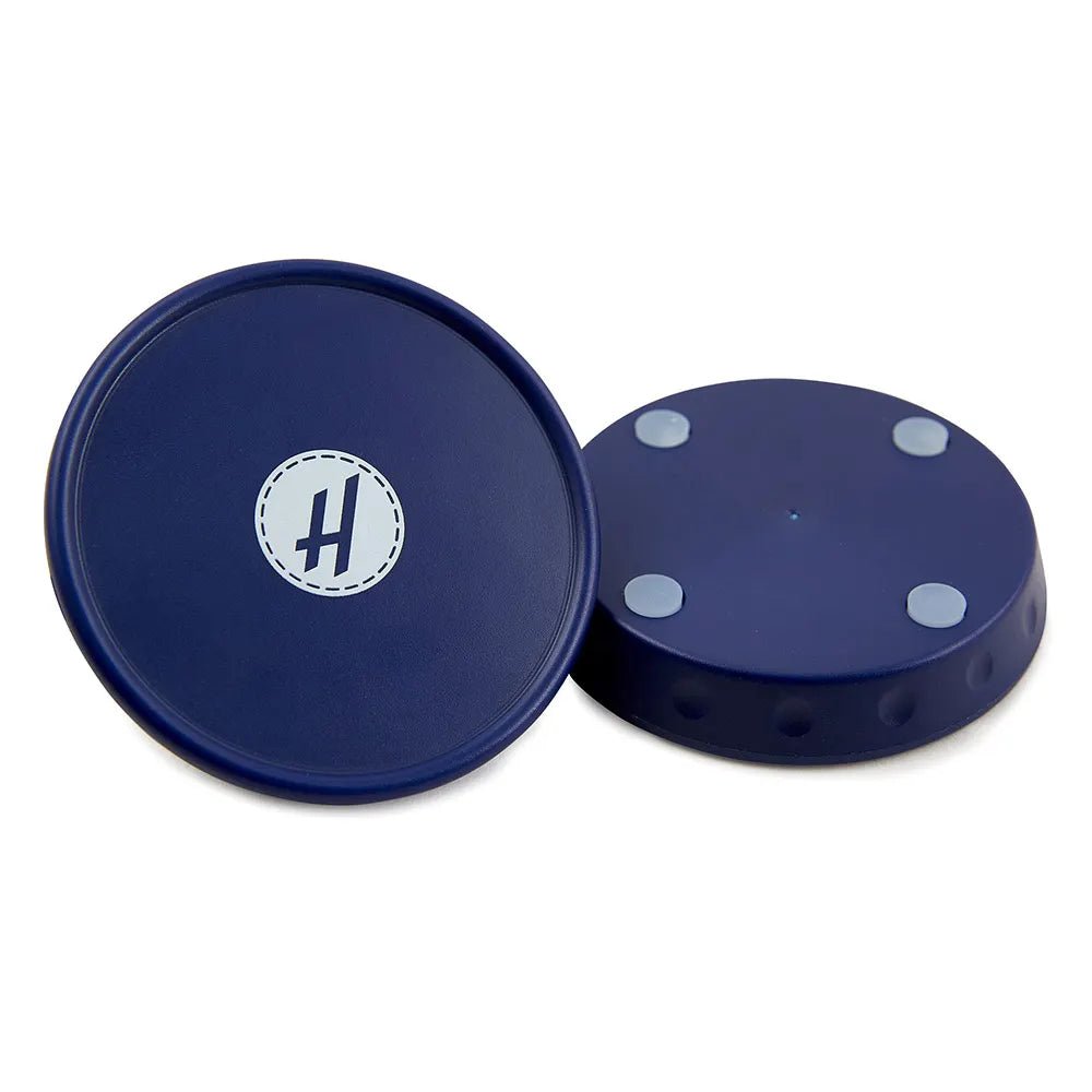 Hemline magnetic pin holder | Blue | Ø 5 cm