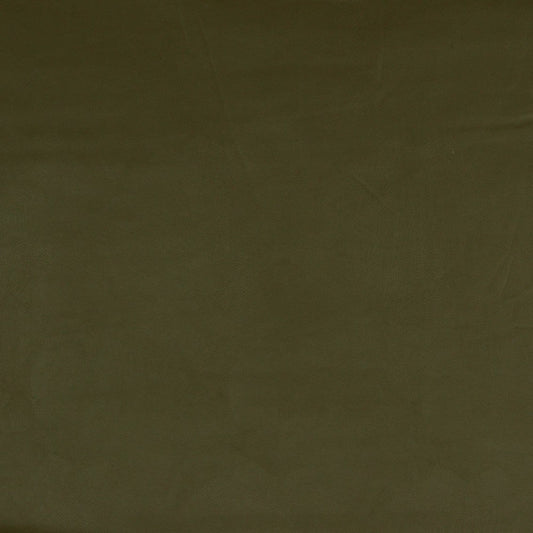 Faux leather with elastane - dark green 260 g/m²