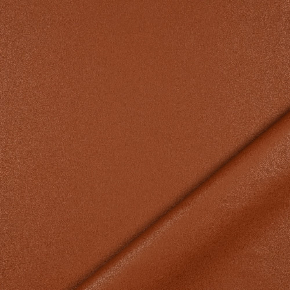 Artificial leather - orange-brown 325 g/m²