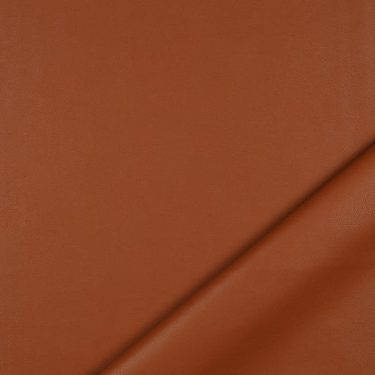 Artificial leather - orange-brown 325 g/m²