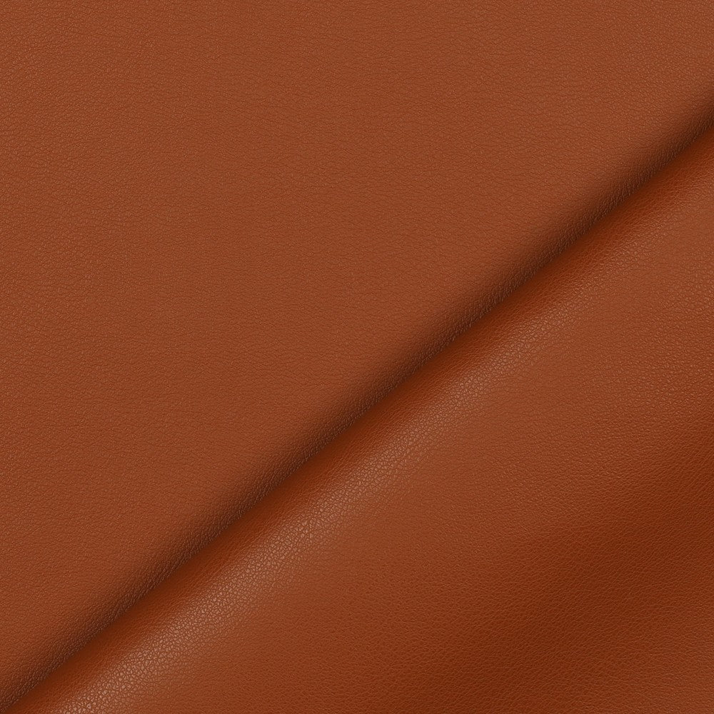 Artificial leather - orange-brown 325 g/m²