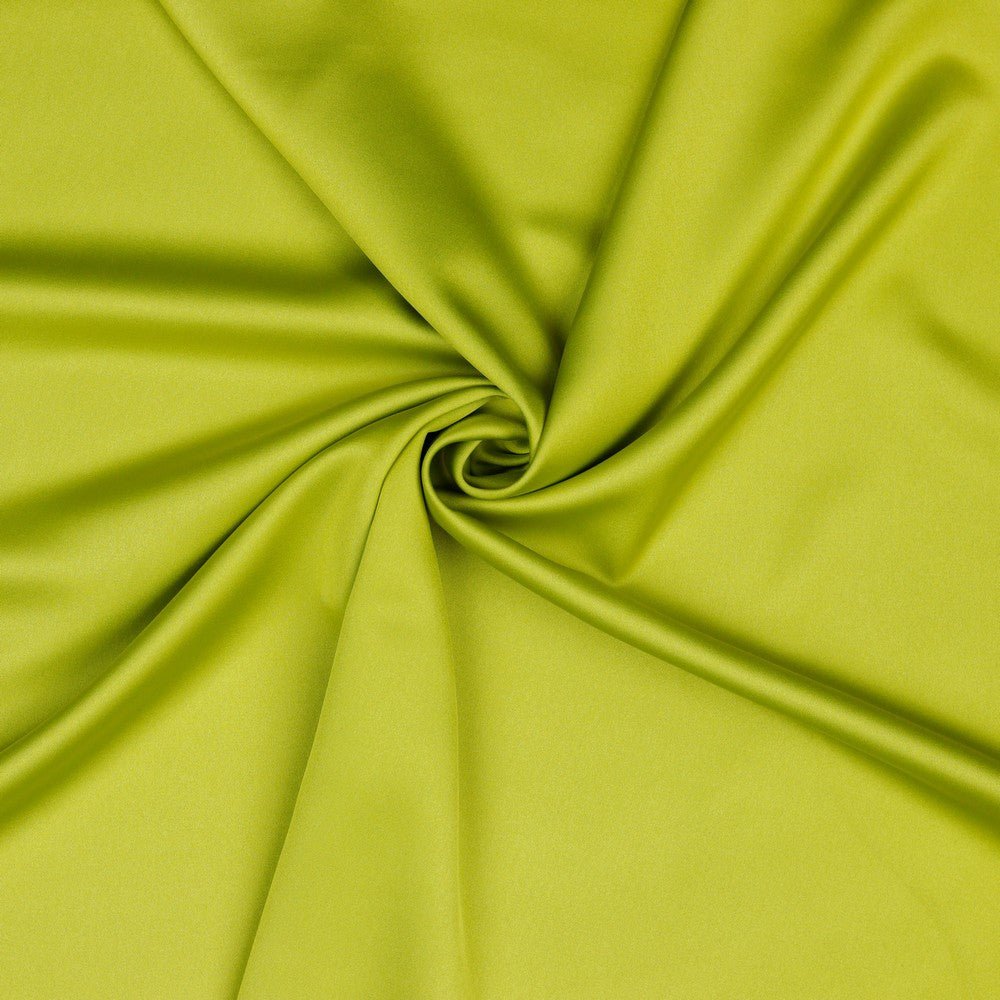 Artificial silk fabric - lime 140 g/m²