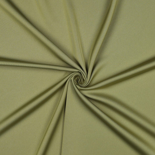 Image of artificial silk fabric - olive 140 g/m² – available at Charlotte's Fabrics
