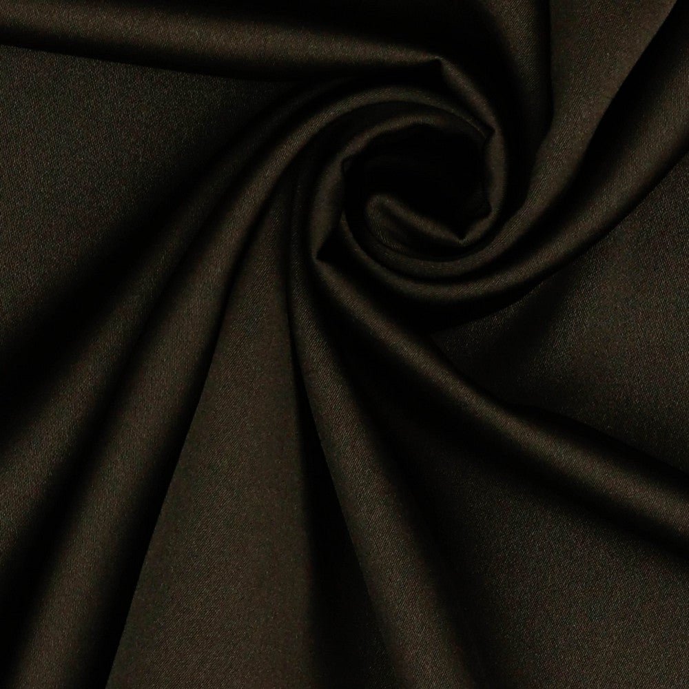 Artificial silk fabric-chocolate brown 140 g/m²