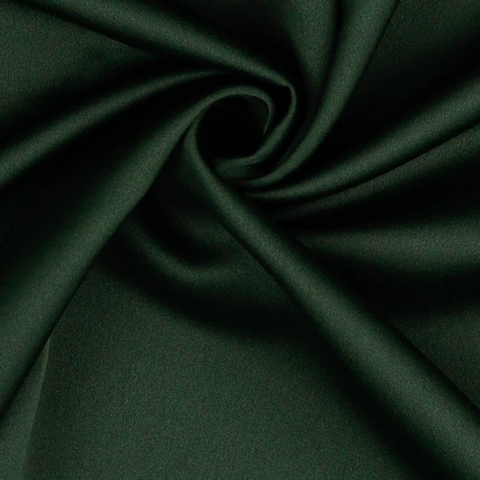 Artificial silk fabric - dark green 140 g/m²