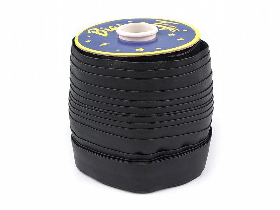 alt
Artificial leather bias tape 30 mm - black