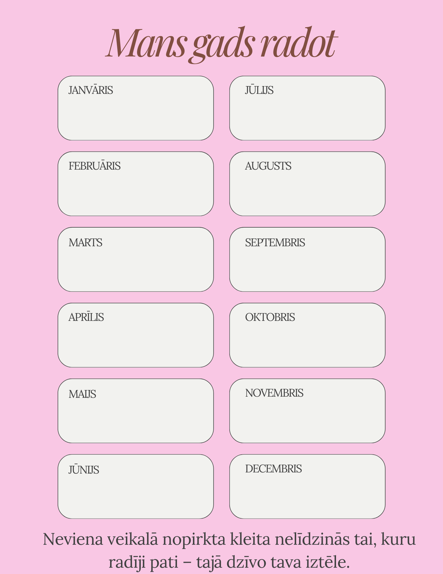 My Sewing Plans – Free PDF Planner