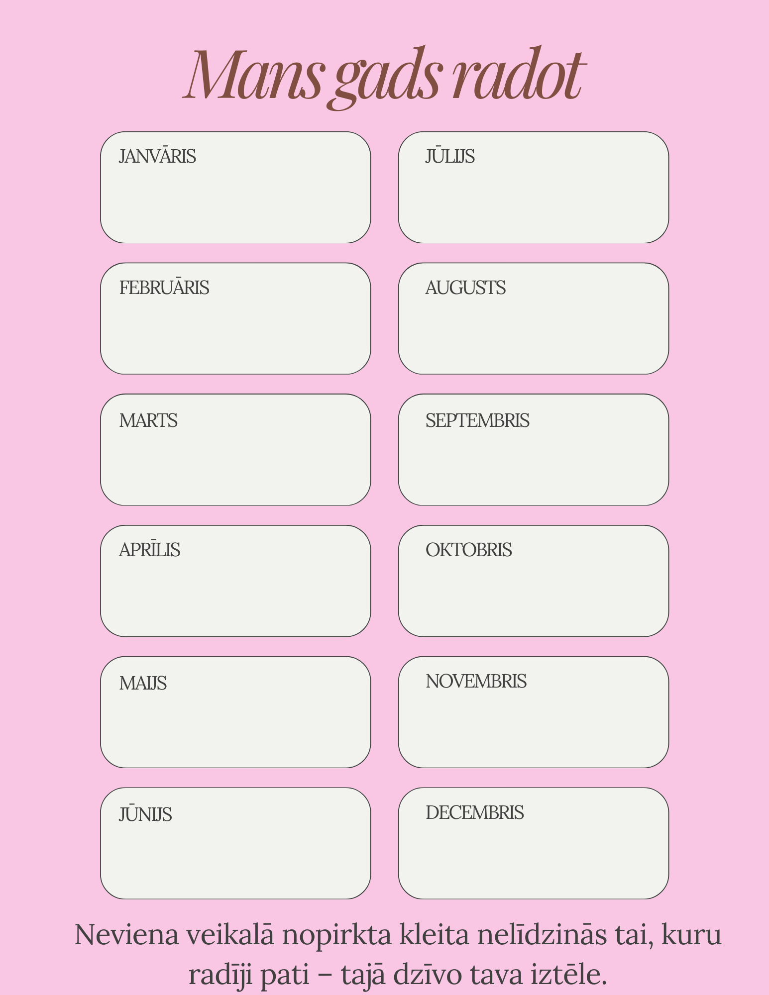 My Sewing Plans – Free PDF Planner