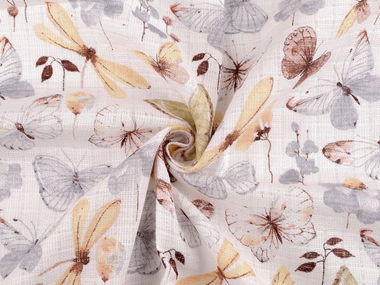 alt
Image with gauze fabric - butterflies 120 g/m² – available at Šarlotes audumi