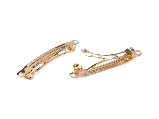 Image of hair clips | 7×59 mm | 4 pcs. – available at Šarlotes audumi