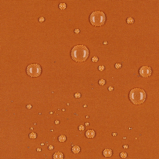 Waterproof furniture fabric - orange 215 g/m²