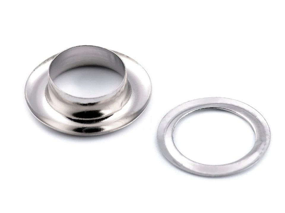 Metal rings, grommets 10 mm |10 pcs | assorted shades