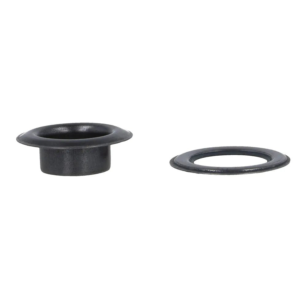 Metāla gredzeni, Luversi 14 mm (10 gab.) Milward - melni