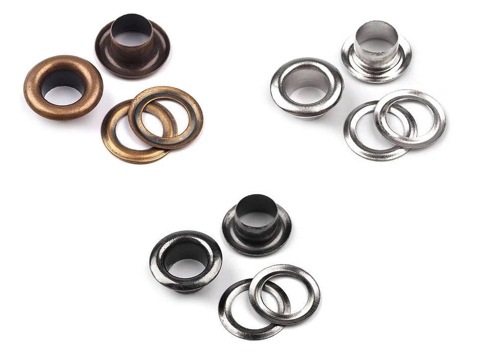 alt
Metal rings, eyelets 6 mm |100 pcs.| assorted shades