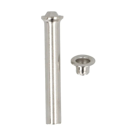 Metal eyelets with tool Ø 5.5mm (40 pcs) Milward - silver