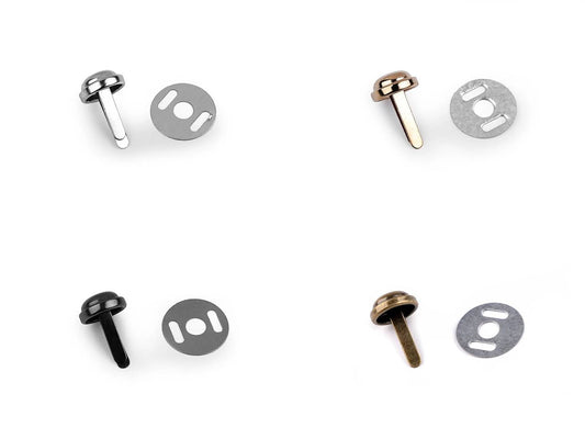 Metal feet for bags Ø10 mm - antique (10 pcs per pack)