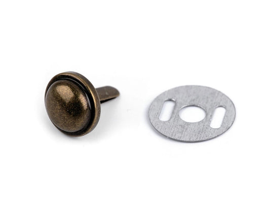 Metal feet for bags Ø12 mm - antique (10 pcs per pack)