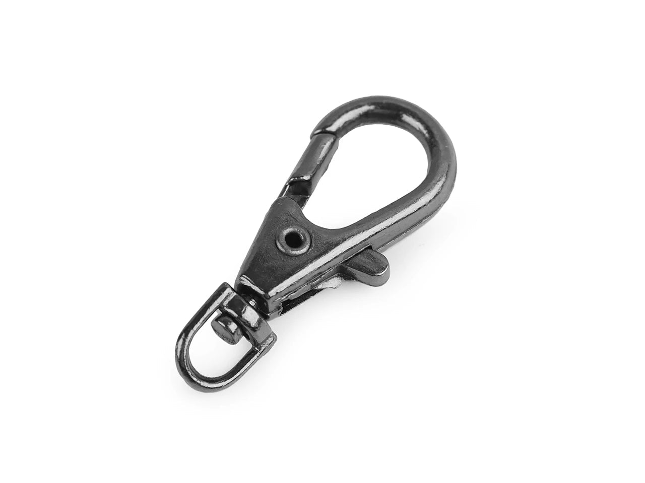 Image of metal carabiners 4 mm, 5 pcs | assorted shades – available at Šarlotes audumi