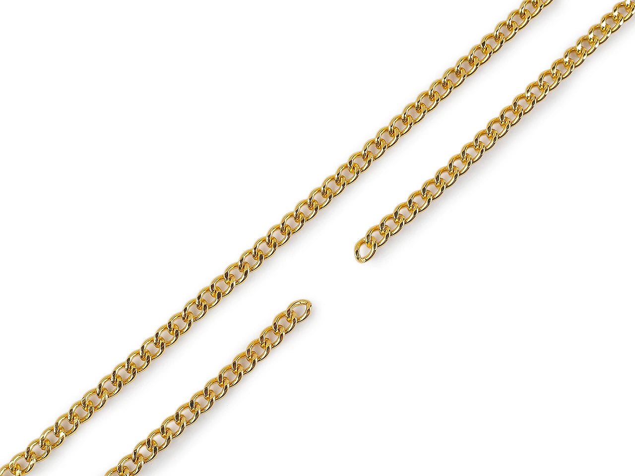 Image of metal handbag chain 120 cm| various colours – available at Šarlotes audumi