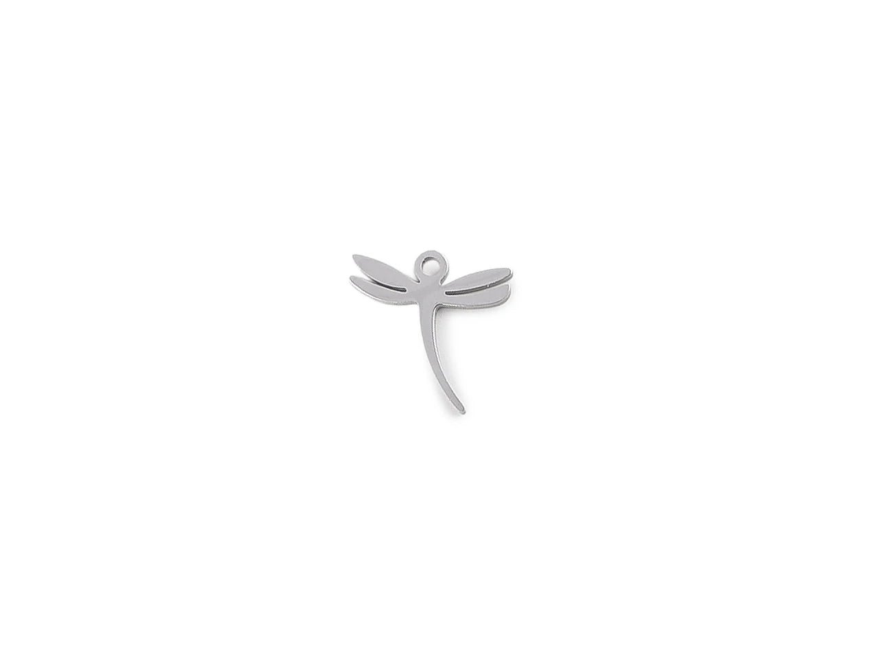 Image with metal pendant – dragonfly | in various shades – available at Charlotte's Fabrics