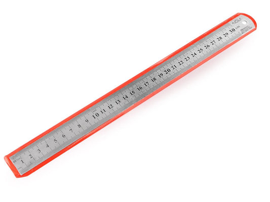 metal ruler 30 cm