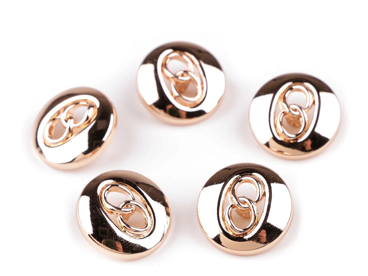 Metal buttons | elegant design | 18 mm