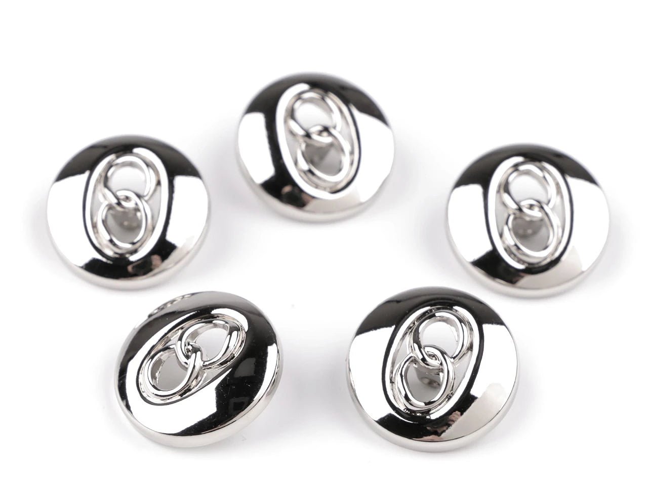 Metal buttons | elegant design | 18 mm
