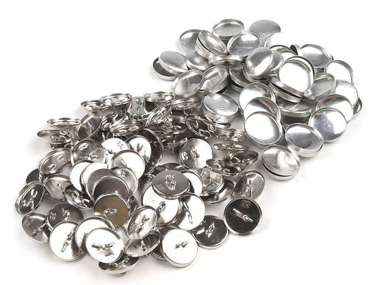 Metal self-cover buttons | 17 mm