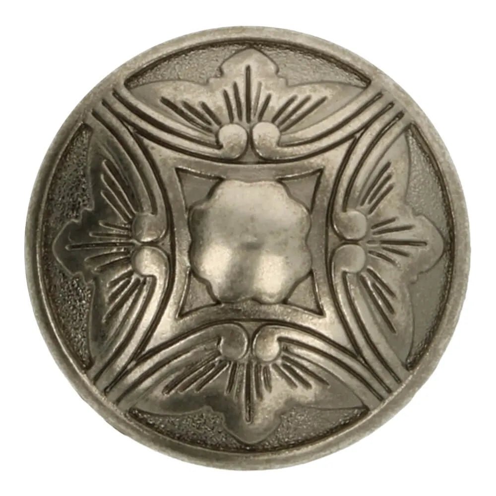 Metal shank buttons 20 mm - antique metal