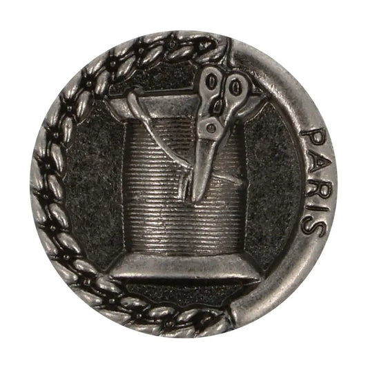 Metal shank buttons 20 mm - spool