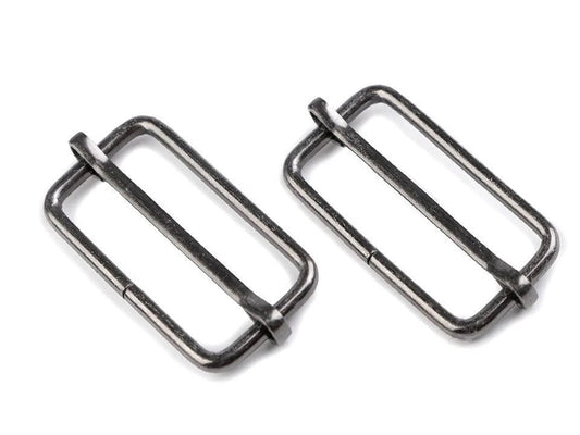 Metal regulator 30 mm-black chromed (set of 10 pcs)