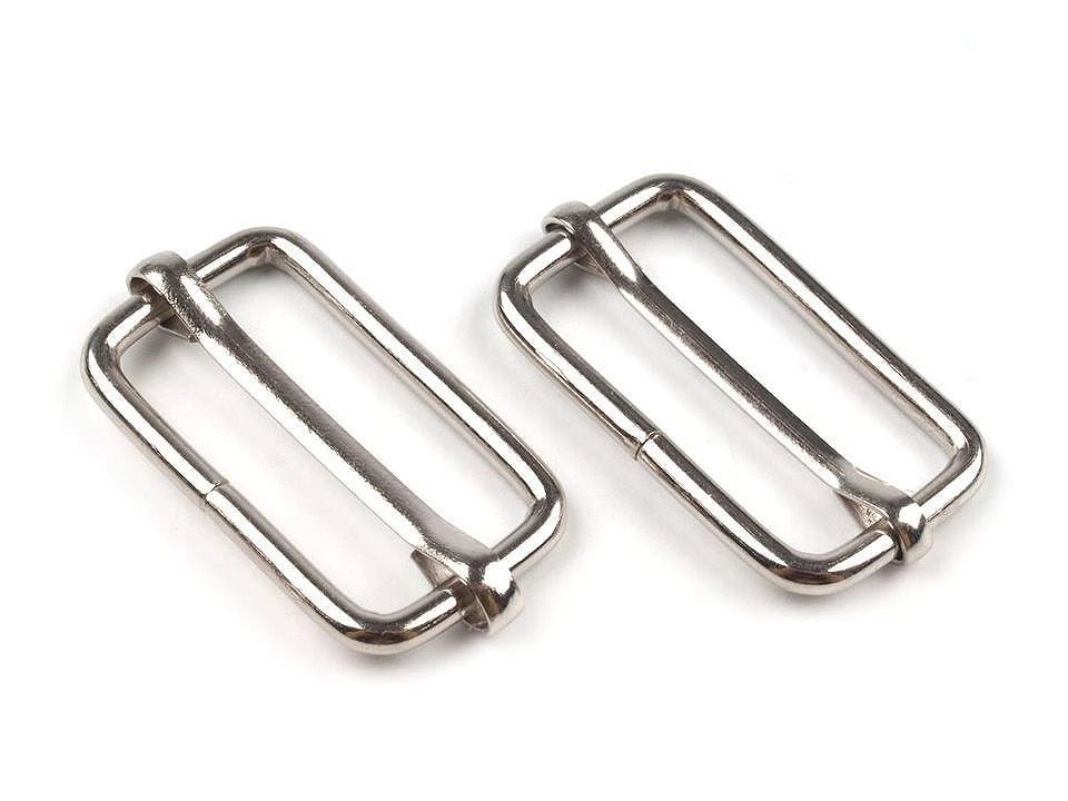 Metal regulator 30 mm-silver (set of 10 pcs)