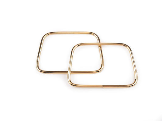 Metal bag handles | 8x11 cm | 2 pcs. | Assorted shades