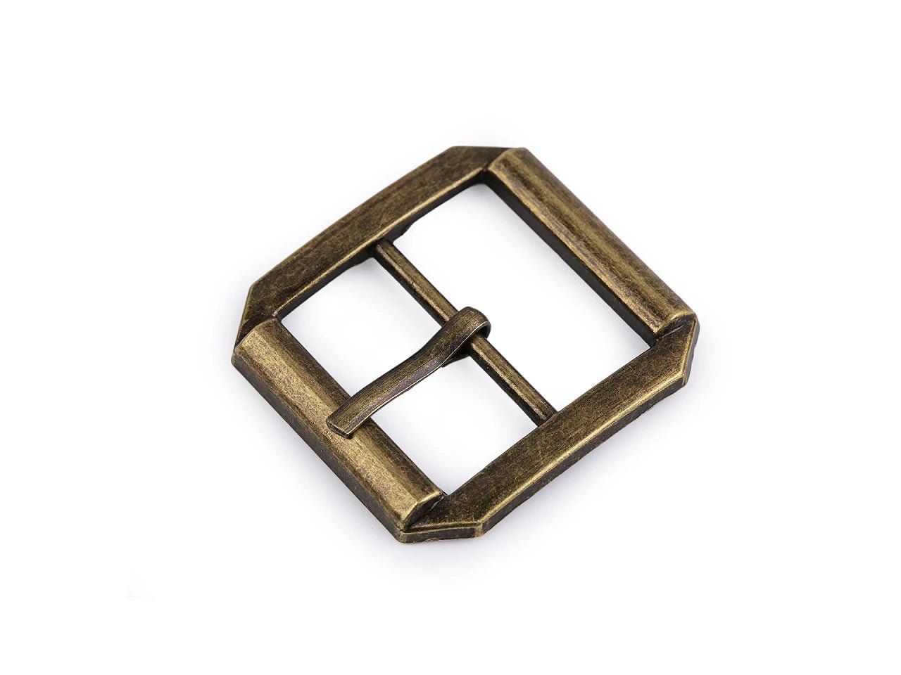 Image with metal buckle for a belt or bag, 25 mm | different shades – available at Charlotte's Fabrics