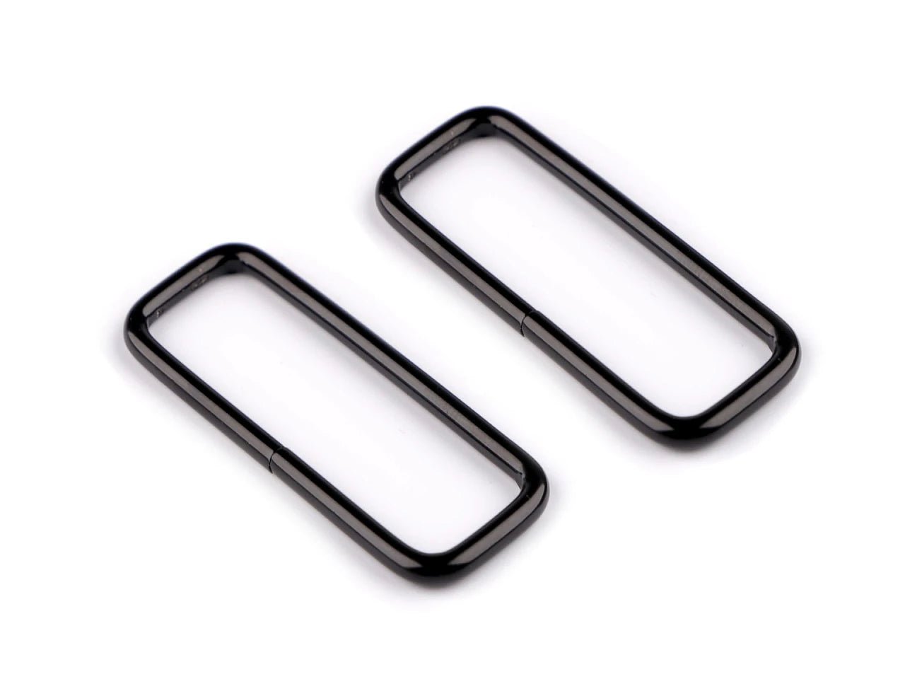 Image of Metal rectangle 50 mm – bag and strap hardware – available at Charlotte's Fabrics