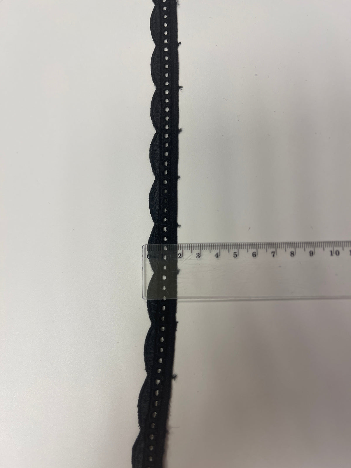 Zdjęcie z koronką 2 cm – czarna, dostępna online Šarlotes audumi