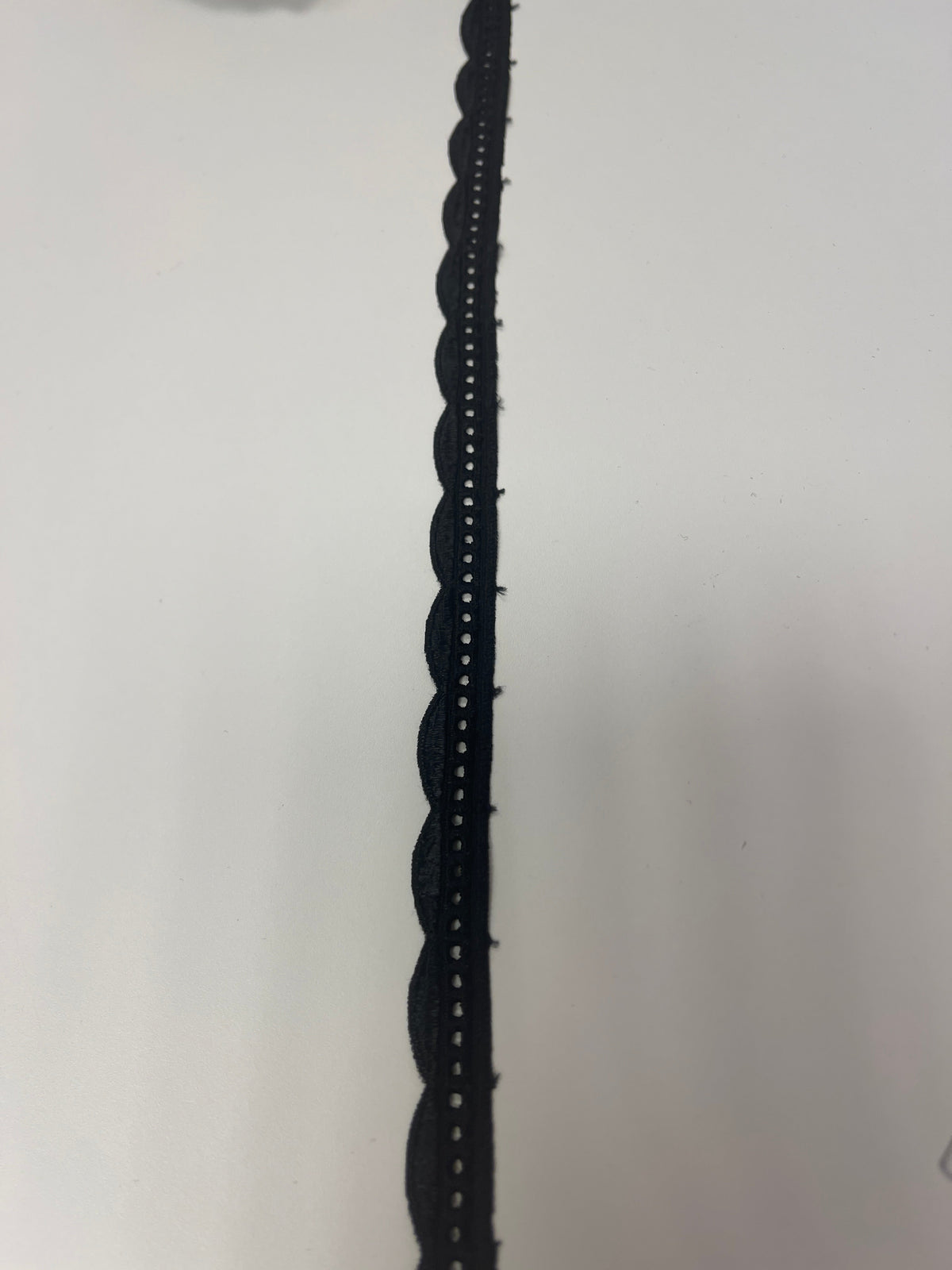 Koronka 2 cm, czarna – dostępna online Šarlotes audumi