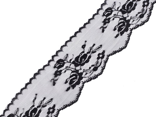 Black lace - 6,5 cm